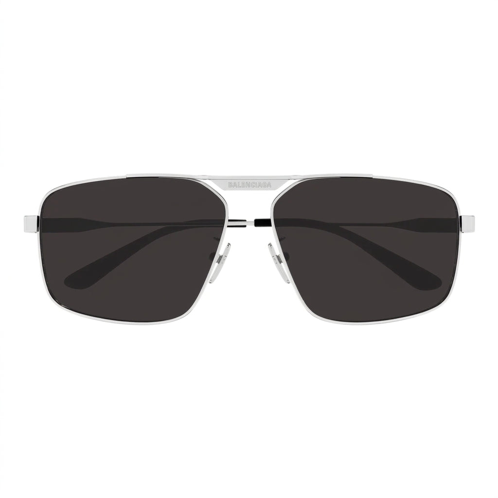 Balenciaga Unisex Tag 2.0 Silver / Grey Sunglasses