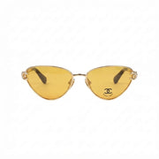 hanel Women Cat-Eye Yellow Sunglasses