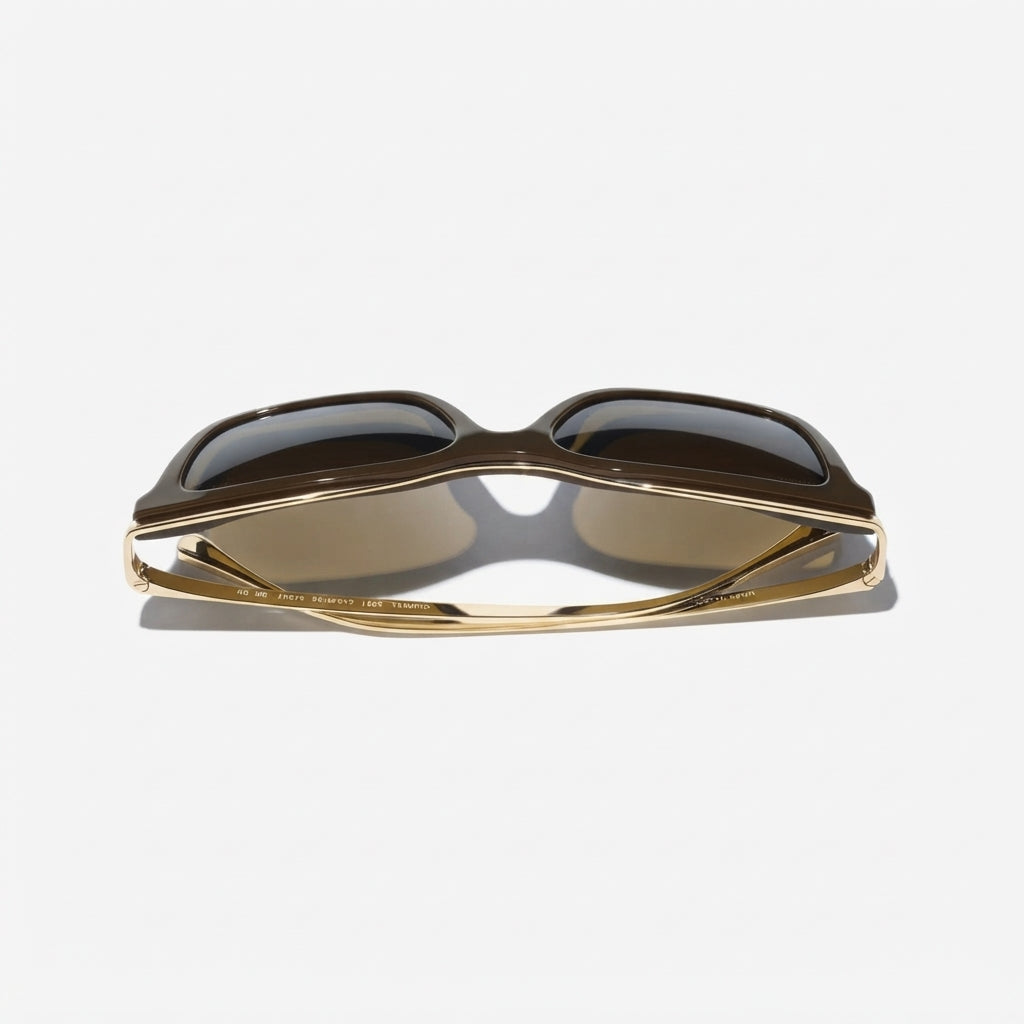 Chanel Women Butterfly Light Brown Sunglasses