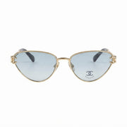 Chanel Women Cat-Eye Blue Sunglasses