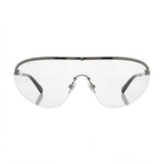 Chanel Women Shield Mask Frame Silver Sunglasses 9390