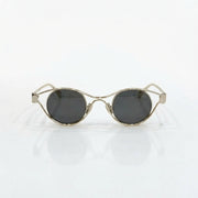 Chanel Women Oval Metal Optical Grey Sunglasses