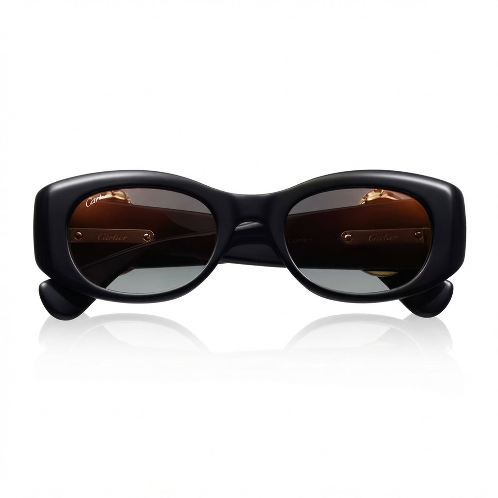 Cartier Panthère de C Women Black Sunglasses