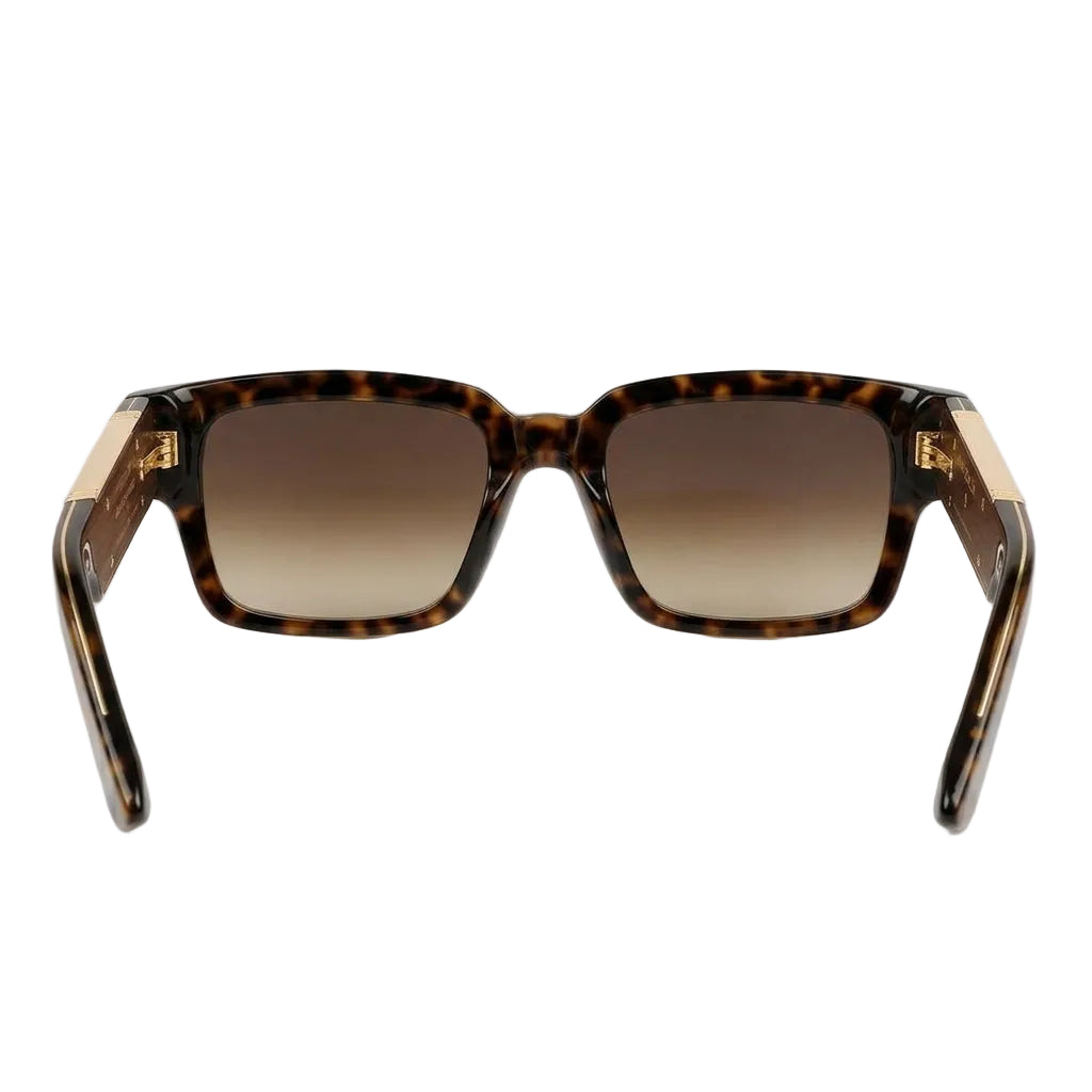 Maybach THE BLAZE I Luxury Light Tortoise Buffalo Horn 22K Gold / Light Bronze Gradient Sunglasses
