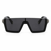 Philipp Plein Men Shelter SPP006M 700G Black / Silver Mirror Sunglasses