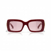 Chanel Women’s Rectangular Red Sunglasses