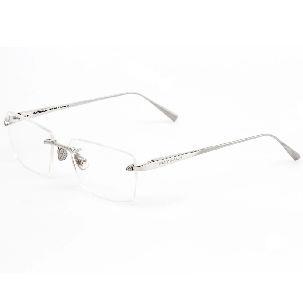 MAYBACH The Visual I Men Silver (P-P-Z25) | 56mm Rimless Eyeglasses