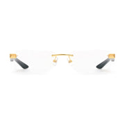 MAYBACH The Artist III Unisex Luxury 24K Gold / Black Piano Lacquer Eyeglasses 