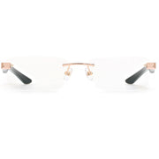 MAYBACH The Artist III Unisex Luxury 18K Rose Gold / Black Piano Lacquer Eyeglasses 