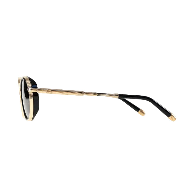 MAYBACH The Boulevard II Unisex 22K Mellow Gold / Black Sunglasses