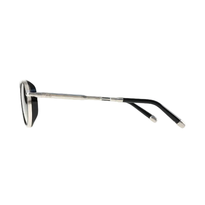 Maybach THE BOULEVARD I Unisex Palladium Titanium Black Acetate Green Gradient Luxury Sunglasses