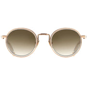 MAYBACH The Boulevard II Unisex 18K Rose Gold / Portland Grey Transparent Sunglasses