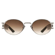 Maybach The Drive I Men Palladium Titanium / Umber Brown Gradient Sunglasses
