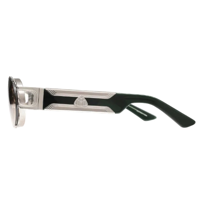 Maybach The Drive I Men Palladium Titanium / Umber Brown Gradient Sunglasses
