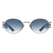 Maybach The Drive I Men Palladium Titanium / Light Blue Gradient Sunglasses 