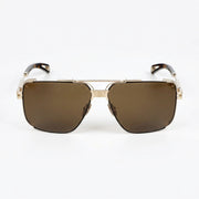 Maybach THE DAWN I Unisex Champagne Gold & Black Luxury Sunglasses