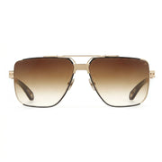 Maybach THE DAWN I Unisex Champagne Gold & Black Luxury Sunglasses