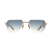 Maybach THE VISIONIST SUN I Unisex 22K Gold / Light Blue Gradient Sunglasses 