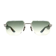 Maybach THE VISIONIST SUN I Unisex Palladium Plated Titanium / Green Gradient Sunglasses 