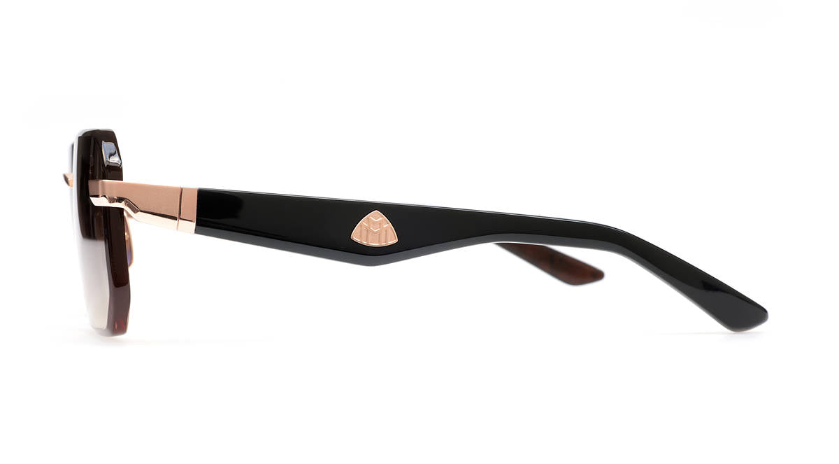 Maybach THE VISIONIST SUN I Unisex 18K Rose Gold / Chocolate Brown Gradient Sunglasses