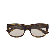 Saint Laurent Women SL 815 ROMY Dark Havana and Light Yellow Sunglasses