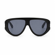 Philipp Plein Men's SPP127M Aviator Black / Grey Sunglasses