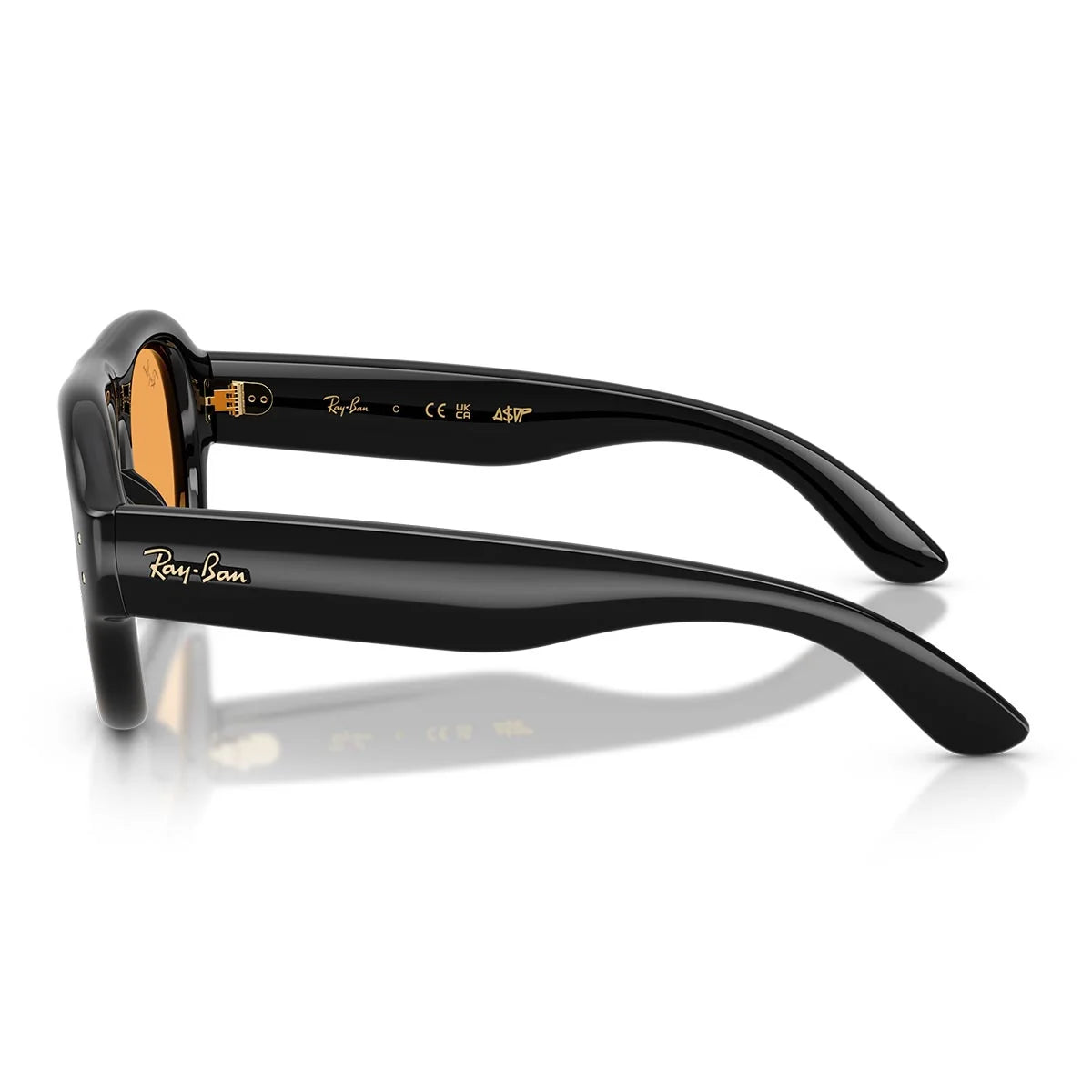 Ray Ban Women Pilot Frame Black Sunglasses