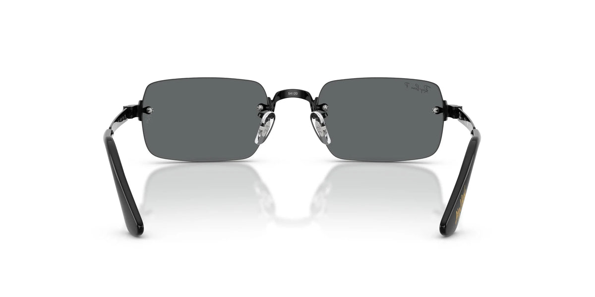 Ray-Ban A$AP Rocky Rimless Rectangle Polarized Sunglasses