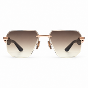 Maybach THE VISIONIST SUN I Unisex 18K Rose Gold / Chocolate Brown Gradient Sunglasses