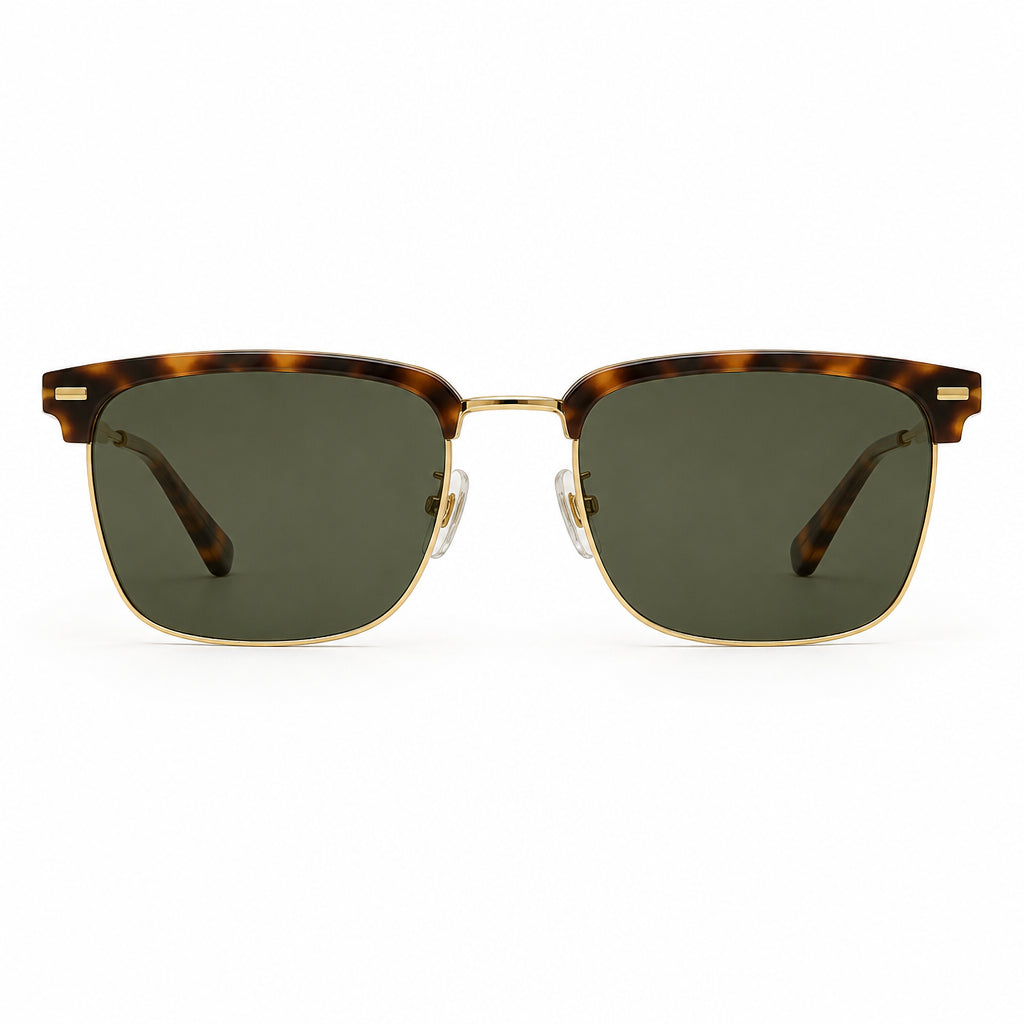 Saint Laurent Men SL 795 Joe Square Gold / Havana Sunglasses