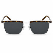 Saint Laurent Men SL 795 Joe Square Silver / Havana Sunglasses