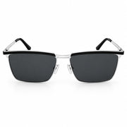 Saint Laurent Men SL 795 Joe Square Silver / Black Sunglasses   