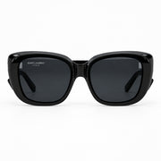 Saint Laurent Women SL 857 Cat-Eye Black Sunglasses