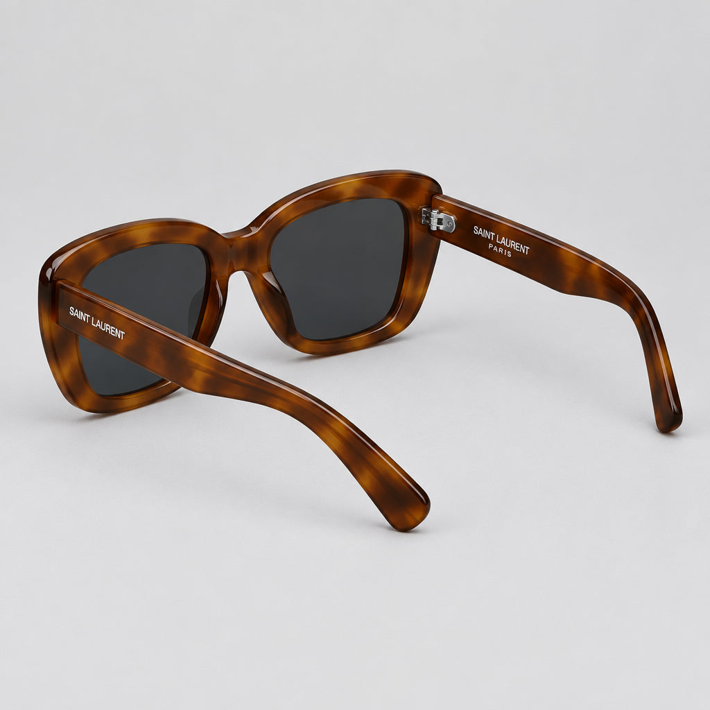 Saint Laurent Women SL 857 Cat-Eye Havana Sunglasses