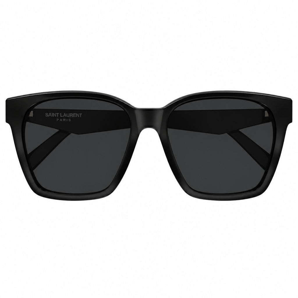 Saint Laurent Women SL M171/F 001 57 Black Square Sunglasses