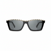 Chanel Women Rectangular Black Sunglasses