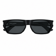 Saint Laurent SL 898 Men Nicotine Black/Grey Sunglasses