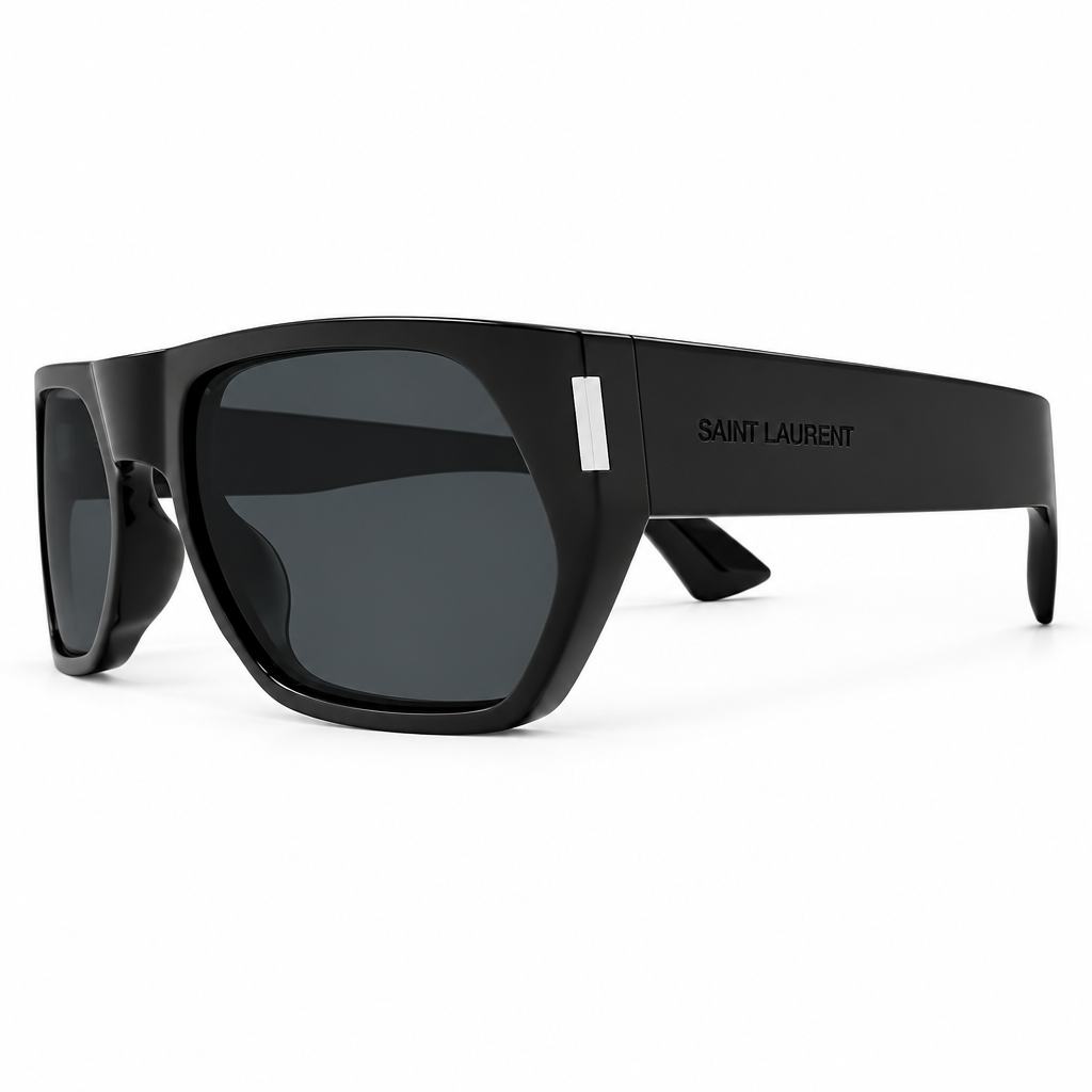 Saint Laurent SL 898 Men Nicotine Black/Grey Sunglasses