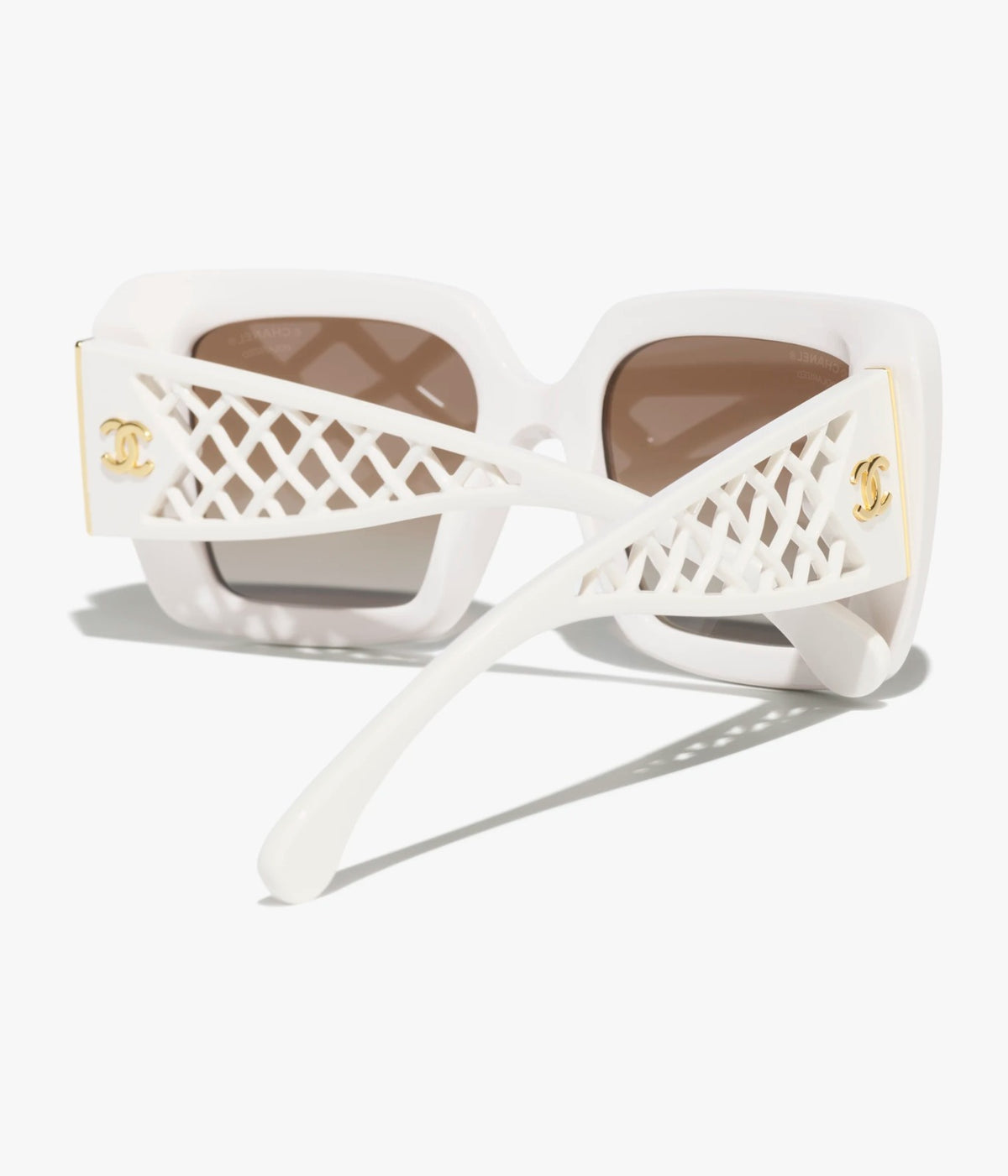 Chanel Women Butterfly White Sunglasses CH5567