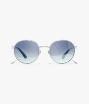 Chanel Women Pantos Metal Frame Silver And Blue Gradient Sunglasses