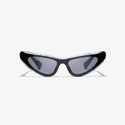 Chanel Women Cat-Eye Frame Black & Mother of Pearl Sunglasses