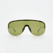 Chanel Women Shield Mask Frame Green Sunglasses 9590