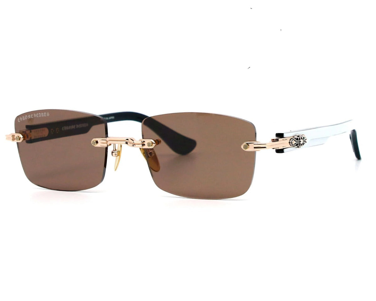 Chrome Hearts Deep II 925 Sterling Silver Glasses 3523