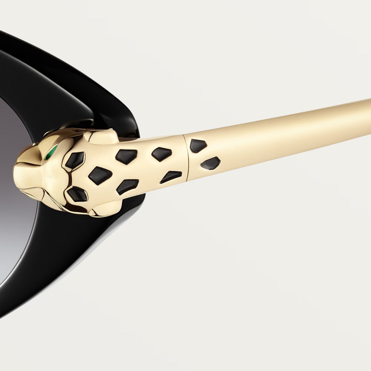 Cartier Panthère de Cat-Eye Women Grey Gradient Sunglasses