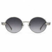 Cartier Panthère de C Women Round Gradient Grey Sunglasses