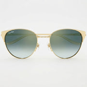Cartier Panthère de Women Gold-Finish Green Gradient Sunglasses