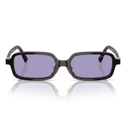 Miu Miu Regard MU 11ZS Women Rectangular Black / Violet Sunglasses