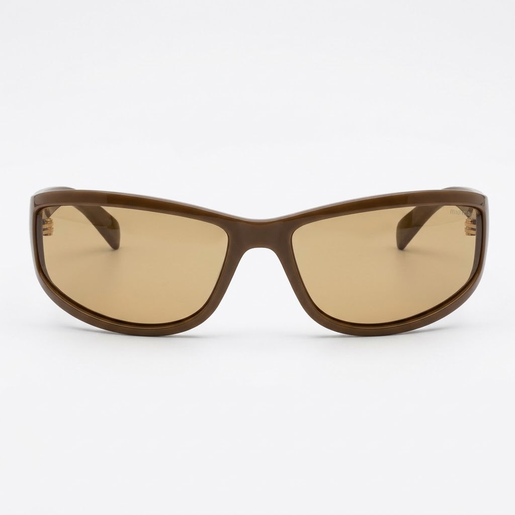 Miu Miu Eyewear Collection Women Military Green / Warm Ochre Sunglasses