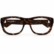 Saint Laurent Women SL 815 Romy Squared Oval Tortoise Sunglasses