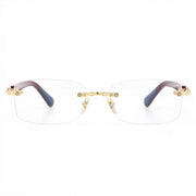 Chrome Hearts Deep II Gold / Red Glasses